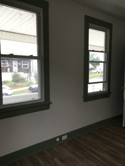 Out the front windows